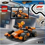 LEGO City F1®-kører med McLaren-racerbil, Bygge legetøj Byggesæt, 6 År, Plast, 86 stk, 142 g