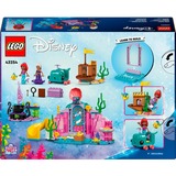 LEGO Disney Princess Ariels krystalhule, Bygge legetøj Byggesæt, 4 År, Plast, 141 stk, 416 g