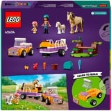 LEGO Friends Heste- og ponytrailer, Bygge legetøj Byggesæt, 4 År, Plast, 105 stk, 248 g
