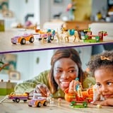 LEGO Heste- og ponytrailer, Bygge legetøj Byggesæt, 4 År, Plast, 105 stk, 248 g