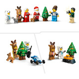 LEGO Julekalender 2025, Bygge legetøj Byggesæt, 5 År, Plast, 186 stk, 349 g