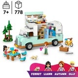 LEGO Venskabs-autocamper på eventyr, Bygge legetøj Byggesæt, 7 År, Plast, 778 stk, 1,16 kg