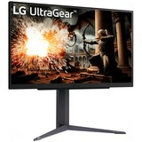 LG 27GS75QX, Gaming Skærm mørk grå