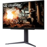 LG 27GS75QX, Gaming Skærm mørk grå