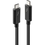 Lindy 41557 Thunderbolt kabel 2 m 20 Gbit/sek. Sort Sort, Hanstik, Hanstik, 2 m, Sort, 20 Gbit/sek., 4096 x 2160 pixel