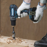 Makita DHP482RFWJ, Slagborer skruemaskine Hvid/Sort