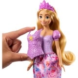 Mattel Disney Princess Rapunzel 2-i-1 Stories-modedukke Disney Princess Rapunzel 2-i-1 Stories-modedukke, Minidukke, Hunstik, 3 År, Dreng/Pige, 280 mm, 40 g