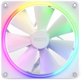 NZXT F140 RGB Computerkabinet Ventilator 14 cm Hvid 1 stk, Sag fan Hvid, Ventilator, 14 cm, 500 rpm, 1800 rpm, 32,5 dB, 24,85 kubikfod/min.