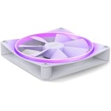 NZXT F140 RGB Computerkabinet Ventilator 14 cm Hvid 1 stk, Sag fan Hvid, Ventilator, 14 cm, 500 rpm, 1800 rpm, 32,5 dB, 24,85 kubikfod/min.