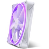 NZXT F140 RGB Computerkabinet Ventilator 14 cm Hvid 1 stk, Sag fan Hvid, Ventilator, 14 cm, 500 rpm, 1800 rpm, 32,5 dB, 24,85 kubikfod/min.