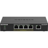 Netgear GS305PP Ikke administreret Gigabit Ethernet (10/100/1000) Strøm over Ethernet (PoE) Sort, Switch Sort, Ikke administreret, Gigabit Ethernet (10/100/1000), Fuld duplex, Strøm over Ethernet (PoE), Kan monteres på væggen