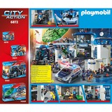 PLAYMOBIL 6872 City Action Politicentral med fængsel, Bygge legetøj 