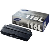 Samsung Samsung MLT-D116L-tonerpatron i sort med høj kapacitet Samsung MLT-D116L-tonerpatron i sort med høj kapacitet, 3000 Sider, Sort, 1 stk
