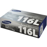 Samsung Samsung MLT-D116L-tonerpatron i sort med høj kapacitet Samsung MLT-D116L-tonerpatron i sort med høj kapacitet, 3000 Sider, Sort, 1 stk