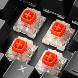 Sharkoon SKILLER SGK60 tastatur USB QWERTY Spansk Sort, Gaming-tastatur Sort, ES-layout, Kailh box Red, Fuld størrelse (100 %), USB, Mekanisk, QWERTY, RGB LED, Sort