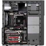 SilverStone PS13 Mini Tower Sort, Towerkabinet Sort, Mini Tower, PC, Sort, ATX, micro ATX, Plast, Stål, Hjemme/kontor