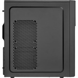 SilverStone PS13 Mini Tower Sort, Towerkabinet Sort, Mini Tower, PC, Sort, ATX, micro ATX, Plast, Stål, Hjemme/kontor