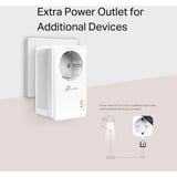 TP-Link TL-PA7019P KIT 1000 Mbit/s Ethernet LAN Hvid 2 stk, PowerLAN 1000 Mbit/s, IEEE 1901, IEEE 802.3, IEEE 802.3ab, IEEE 802.3u, Type E / F, Gigabit Ethernet, 10,100,1000 Mbit/s, HomePlug AV2