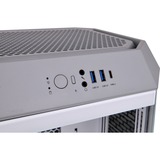Thermaltake CA-1Y4-00SIWN-00, Towerkabinet Lys grå