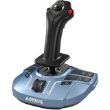 Thrustmaster TCA Sidestick X Airbus Edition Sort, Blå USB Flightstick Analog/digital PC, Xbox Series S, Xbox Series X, Joystick Sort, Flightstick, PC, Xbox Series S, Xbox Series X, Knappen Menu, Knappen Del, Analog/digital, Ledningsført, USB