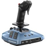 Thrustmaster TCA Sidestick X Airbus Edition Sort, Blå USB Flightstick Analog/digital PC, Xbox Series S, Xbox Series X, Joystick Sort, Flightstick, PC, Xbox Series S, Xbox Series X, Knappen Menu, Knappen Del, Analog/digital, Ledningsført, USB