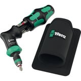 Wera Kraftform Kompakt Pistol RA-R 1, Bit sæt Sort/Grøn