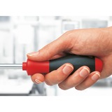 Wiha Skruetrækkersæt SoftFinish, 6 dele Sort/Rød