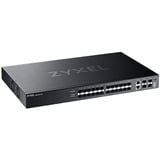 Zyxel XGS2220-30F Administreret L3 Sort, Switch Administreret, L3, Stativ-montering