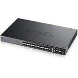Zyxel XGS2220-30F Administreret L3 Sort, Switch Administreret, L3, Stativ-montering