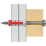 fischer DUOPOWER 6x30 S PH TX, Dyvel Lys grå/Rød