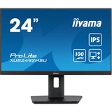 iiyama LED-skærm Sort (mat)