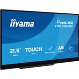 iiyama T2254MSC-B2AG, LED-skærm Sort (mat)