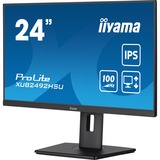 iiyama XUB2492HSU-B6 computerskærm 60,5 cm (23.8") 1920 x 1080 pixel Fuld HD LED Sort, LED-skærm Sort (mat), 60,5 cm (23.8"), 1920 x 1080 pixel, Fuld HD, LED, 0,4 ms, Sort