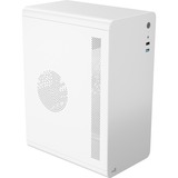 Aerocool CS110 Mini Tower Hvid, Towerkabinet Hvid, Mini Tower, PC, Hvid, micro ATX, Mini-ITX, SPCC, Stål, Hjemme/kontor