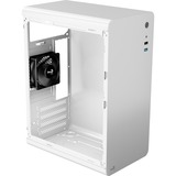 Aerocool CS110 Mini Tower Hvid, Towerkabinet Hvid, Mini Tower, PC, Hvid, micro ATX, Mini-ITX, SPCC, Stål, Hjemme/kontor