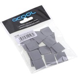 Alphacool 12198 kølekomponent Termisk pude 3 W/mK, Thermal pads grå, Termisk pude, 3 W/mK, Grå, 15 mm, 15 mm, 2 mm