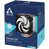 Arctic Freezer i35 Processor Kølesæt 11,3 cm Sort, Hvid 1 stk, CPU køler Sort/Hvid, Kølesæt, 11,3 cm, 200 rpm, 1800 rpm, 0,3 blæser, Sort, Hvid