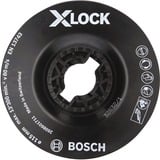 Bosch 2 608 601 711 tilbehør vinkelsliber Bagskive, Slibning pad Bagskive, 11,5 cm, Bosch, Sort, 13300 rpm, Plast