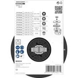 Bosch 2 608 601 711 tilbehør vinkelsliber Bagskive, Slibning pad Bagskive, 11,5 cm, Bosch, Sort, 13300 rpm, Plast