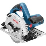 Bosch GKS 55+ GCE + FSN 1400 16,5 cm Sort, Blå 4700 rpm 1350 W, Rundsav Blå, Træ, Sort, Blå, Børstefri, 16,5 cm, 4700 rpm, 6,3 cm