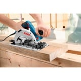 Bosch GKS 55+ GCE + FSN 1400 16,5 cm Sort, Blå 4700 rpm 1350 W, Rundsav Blå, Træ, Sort, Blå, Børstefri, 16,5 cm, 4700 rpm, 6,3 cm