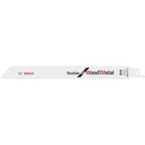 Bosch Sværdklingeblad S 1022 HF fleksibel til træ og metal, 100 stk, Savklinge 