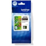 Brother LC422XLBK blækpatron 1 stk Original Højt (XL) udbytte Sort Højt (XL) udbytte, Sort, 1 stk, 3000 Sider, Enkelt pakke