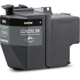 Brother LC422XLBK blækpatron 1 stk Original Sort Sort, 1 stk, 3000 Sider, Enkelt pakke