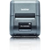 Brother RJ-2030 POS printer 203 x 203 dpi Kabel & trådløs Direkte termisk Mobil printer, Kvitterings printer Sort, Direkte termisk, Mobil printer, 203 x 203 dpi, 6 tomme/sek., 152 mm/sek., 4 cm