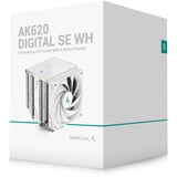 DeepCool R-AK620-WHADMN-GJD , CPU køler Hvid