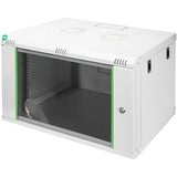 19" 7U Wall Mounting Cabinet, Unmounted Vægmonteret stativ Grå, IT kabinet