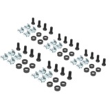 Digitus DN-19 ORG-2 kabelholder Grå 10 stk, Kabelføring grå, 10 stk