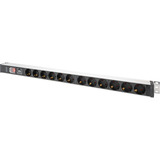 Digitus DN-95435, Strømskinne Sort/aluminium