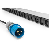 Digitus DN-95450, Strømskinne Sort/aluminium